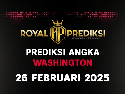 Prediksi WASHINGTON 26 Februari 2025 Hari Rabu