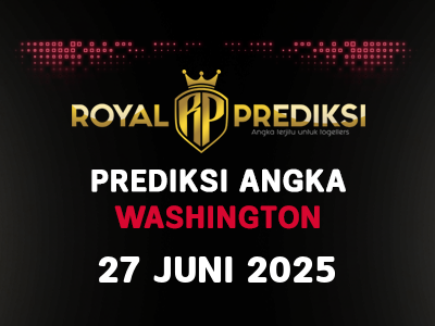 Prediksi WASHINGTON 27 Juni 2025 Hari Jumat