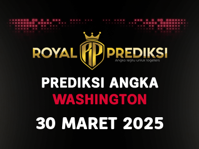 Prediksi WASHINGTON 30 Maret 2025 Hari Minggu