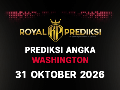 Prediksi WASHINGTON 31 Oktober 2026 Hari Sabtu