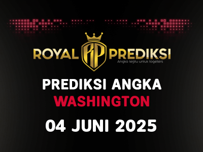 Prediksi WASHINGTON 4 Juni 2025 Hari Rabu