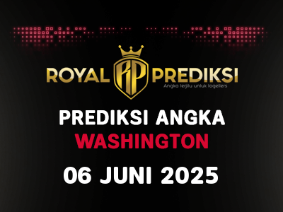 Prediksi WASHINGTON 6 Juni 2025 Hari Jumat